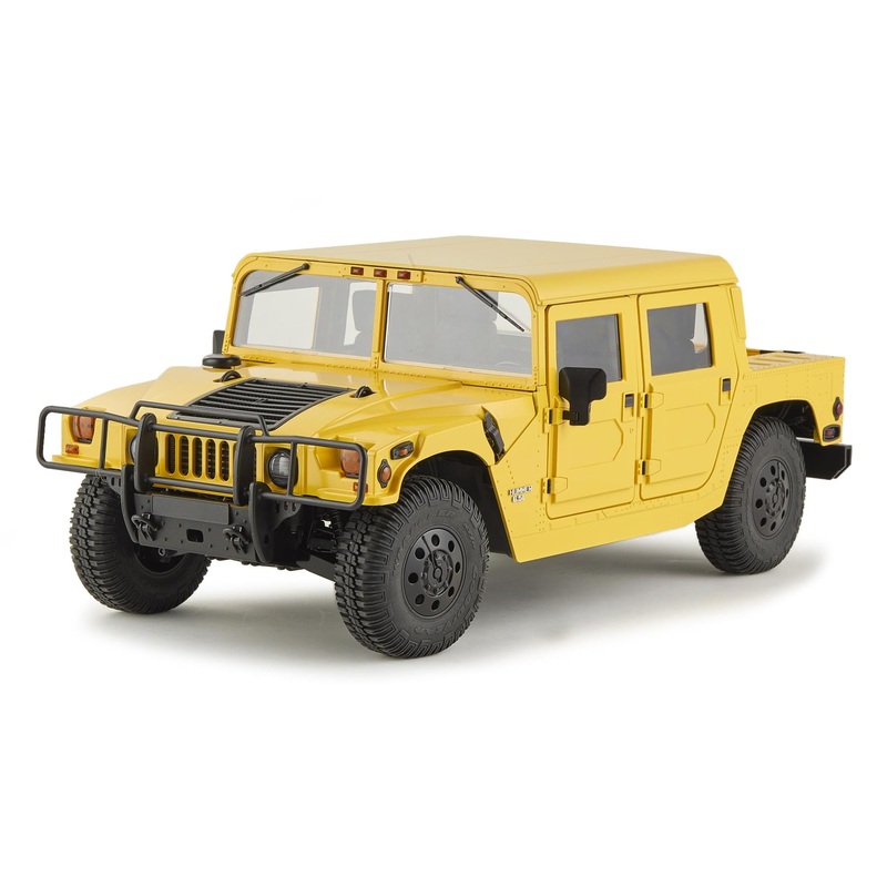 FMS Hummer H1 Yellow 1/12 Scale 4WD Truck - RTR