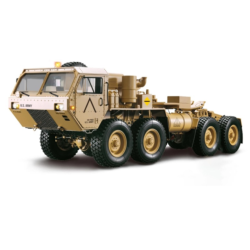 Heng Guan US Military HEMTT Tan 1/12 Scale 8x8 Heavy Tactical Truck - RTR