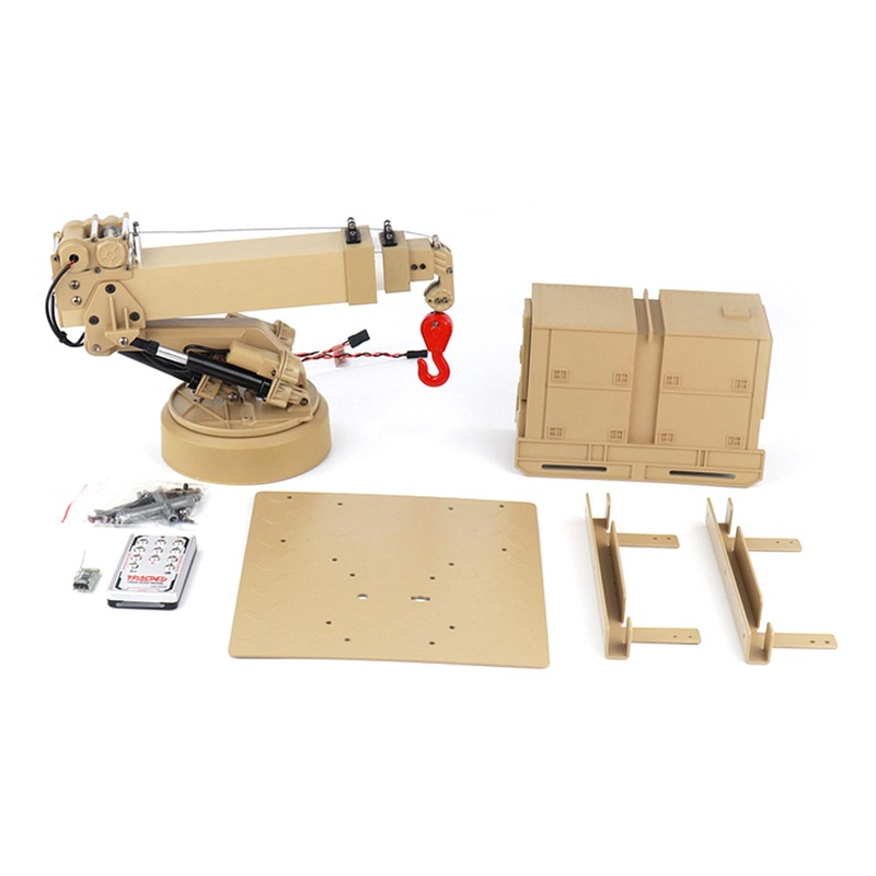 Heng Guan US Military Tan 1/12 Scale HEMTT Crane  RTR