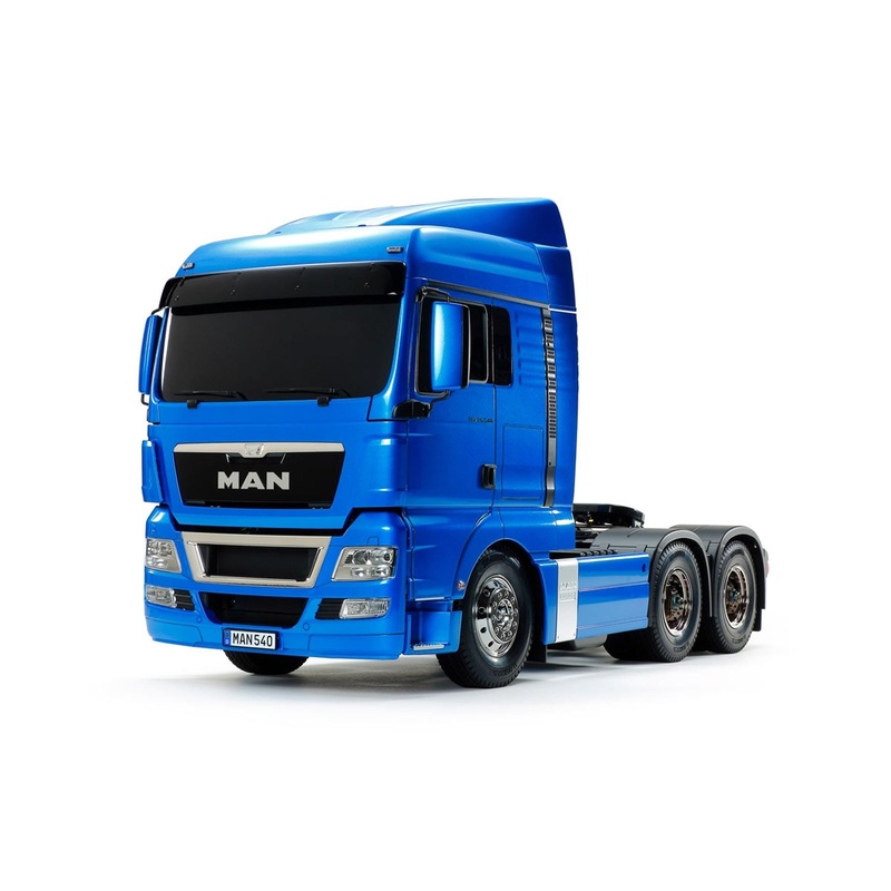 Tamiya MAN TGX 26.540 6x4 XLX Light Metallic Blue 1/14 Scale RC Tractor Truck - KIT
