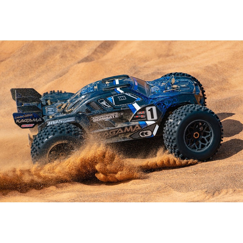 Team Corally Kagama XP Limited Edition Blue 1/8 Scale Brushless 4WD EP Monster Truck - RTR