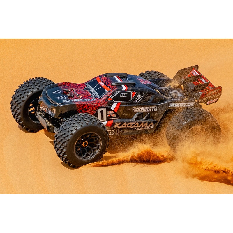 Team Corally Kagama XP Limited Edition Red 1/8 Scale Brushless 4WD EP Monster Truck - RTR