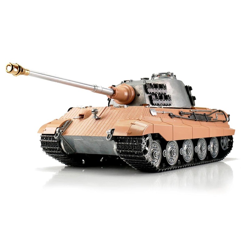 Torro German King Tiger Unpainted 1/16 Scale Heavy Tank - RTR