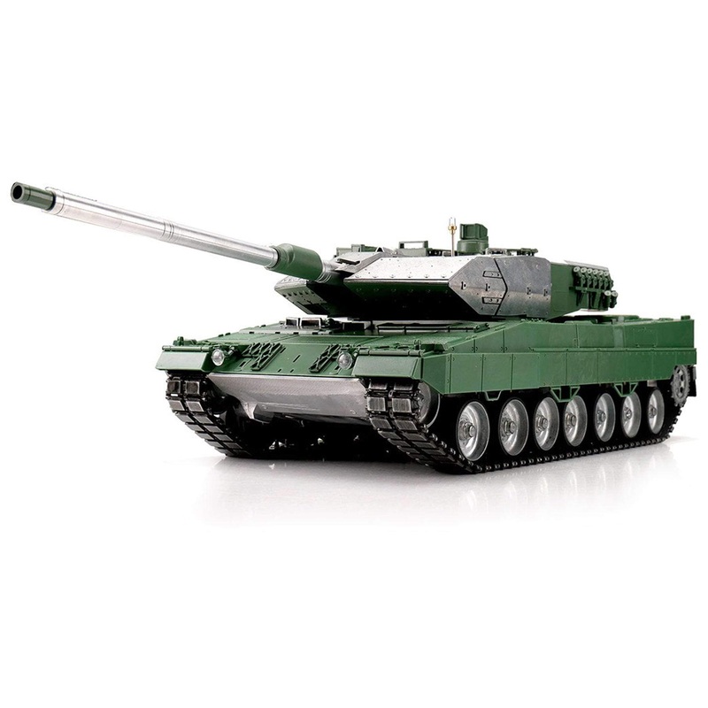 Torro German Leopard 2A6 Unpainted 1/16 Scale Battle Tank - RTR