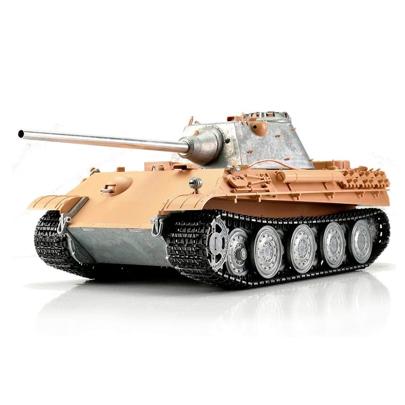 Torro German Panther F Unpainted 1/16 Scale Medium Tank - RTR