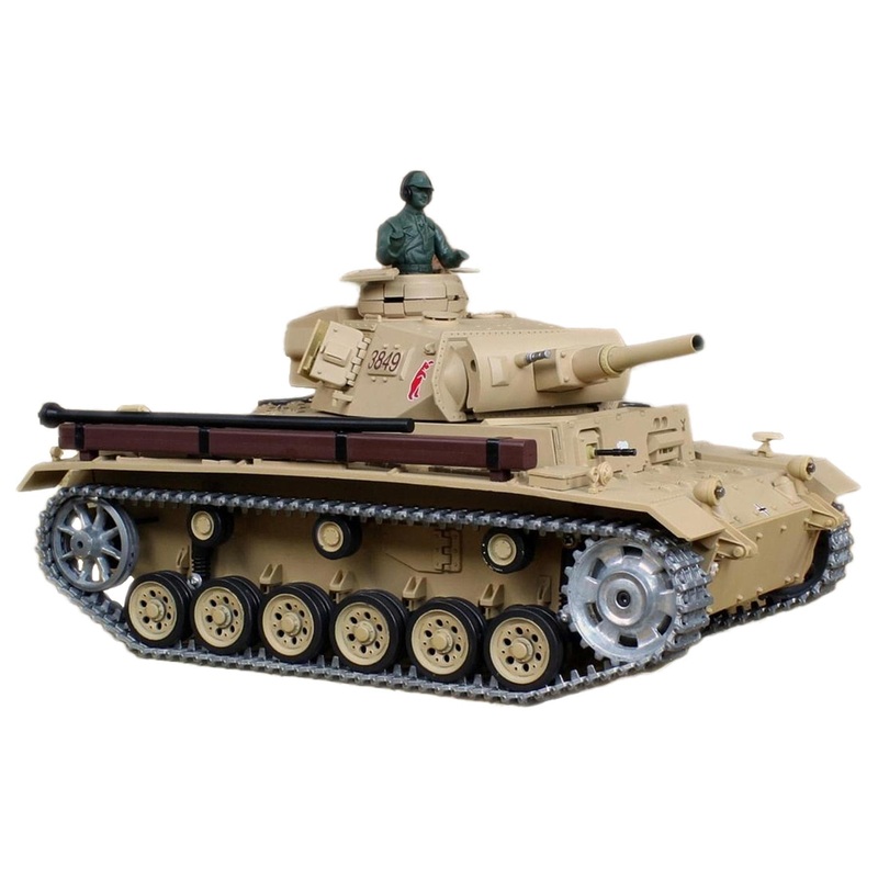 Heng Long German Panzer III (H Type) Professional Edition 1/16 Scale Medium Tank  RTR