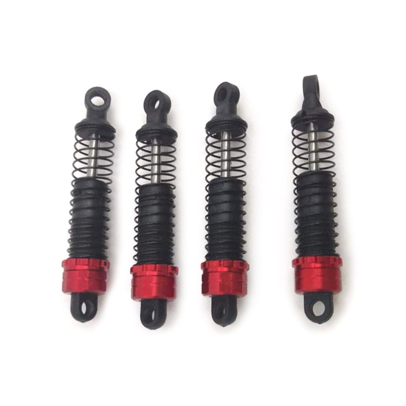 Hobby Plus 1/18 Scale Big Bore Plastic Shock Set (4)