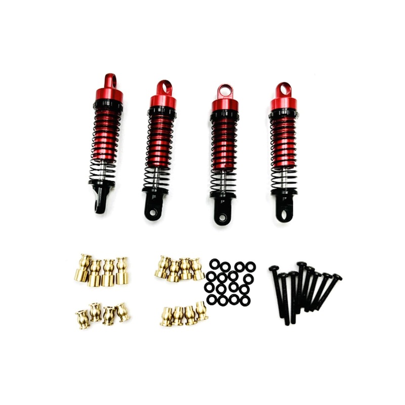 Hobby Plus 1/18 Scale EVO Pro Aluminum Shock Set (4)