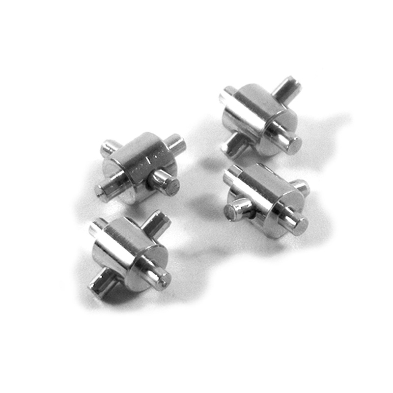 Hobby Plus 1/24 and 1/18 Scale Steel U-Joint Cross Ball Set