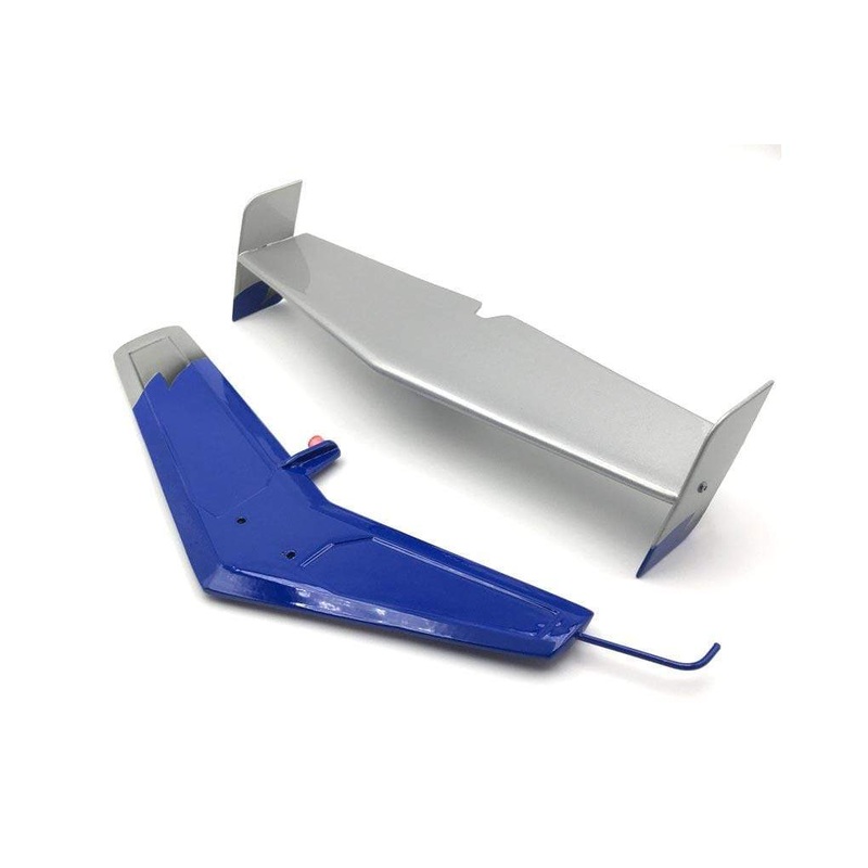 Roban 500 Size MD-500E G-Jive Blue Tail Fin Set