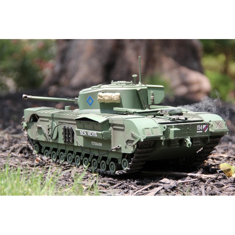 Tongde UK Churchill Mk. VII Upgrade Edition 1/16 Scale Battle Tank - RTR