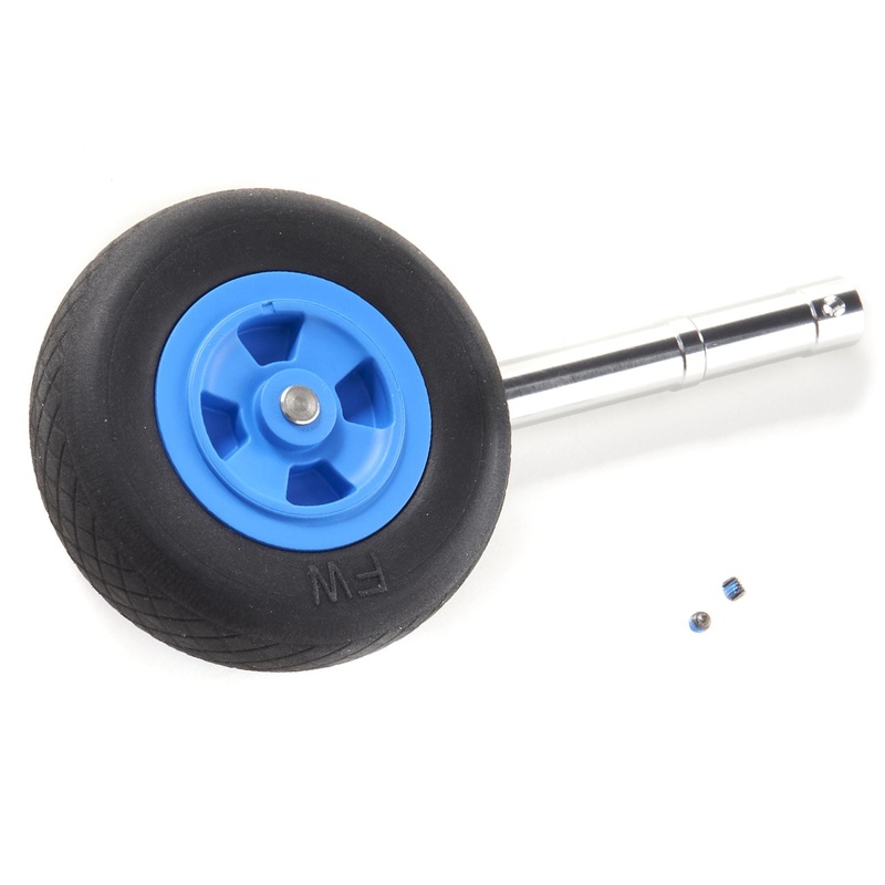 Freewing 80mm MiG-29 Fulcrum Red Star Main Gear Struts and Wheels - Left