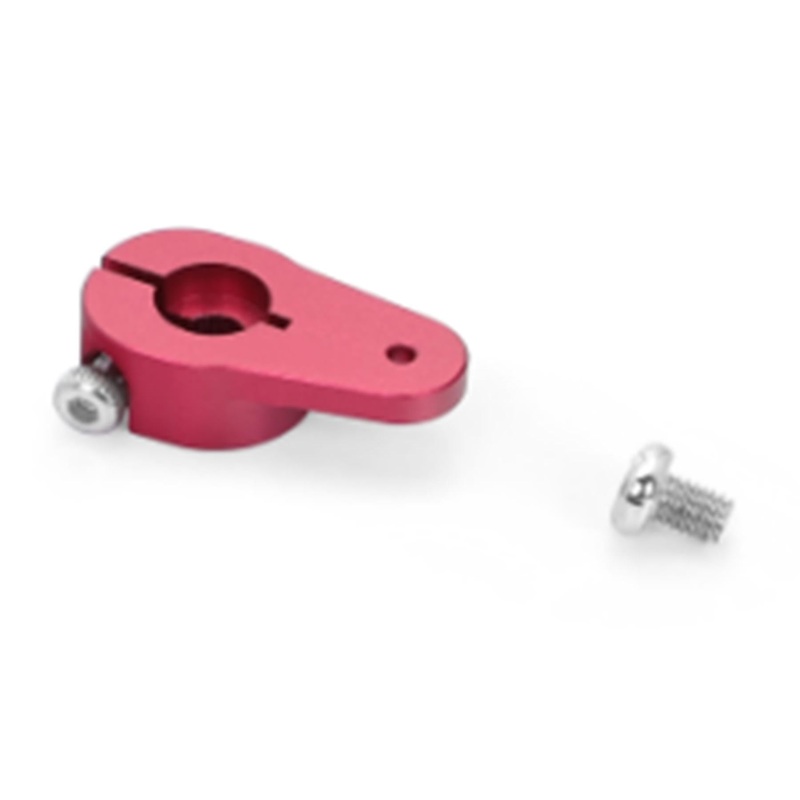Freewing Red Metal Servo Horn for 17g, 23g, and 30g servos