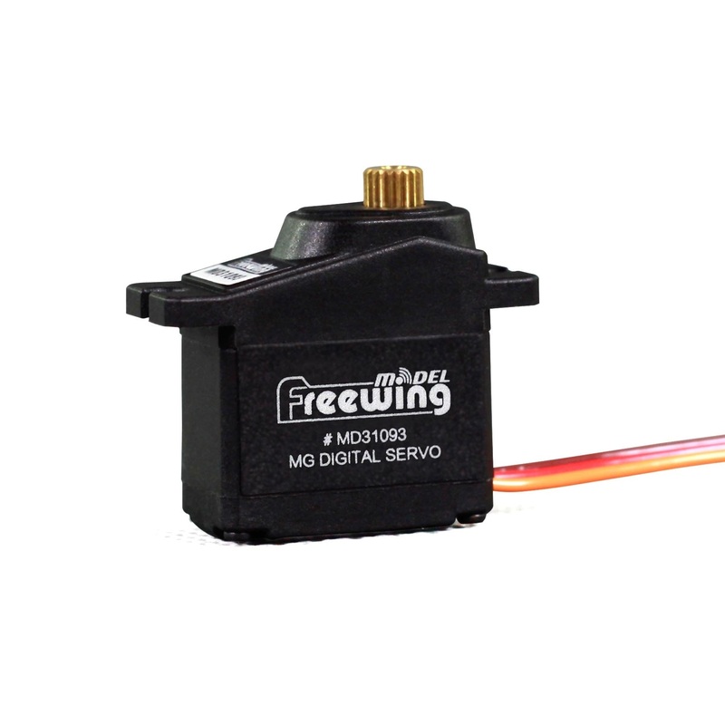 Freewing 9g Digital Hybrid Metal Gear Reverse Servo with 500mm (20") Lead