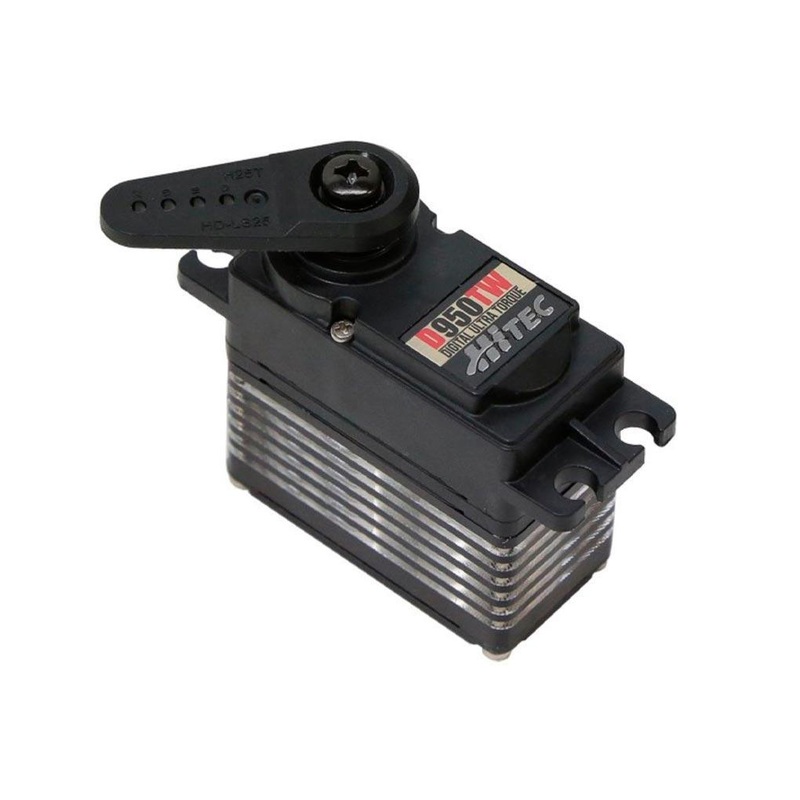 Hitec D950TW Digital High Torque Dual Ball Bearing Titanium Gear Standard Servo