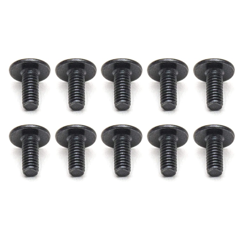 XK 1/18 Scale High Speed Truck M2.5x6x6mm Tapered Screw with Circle Head (10 pcs)