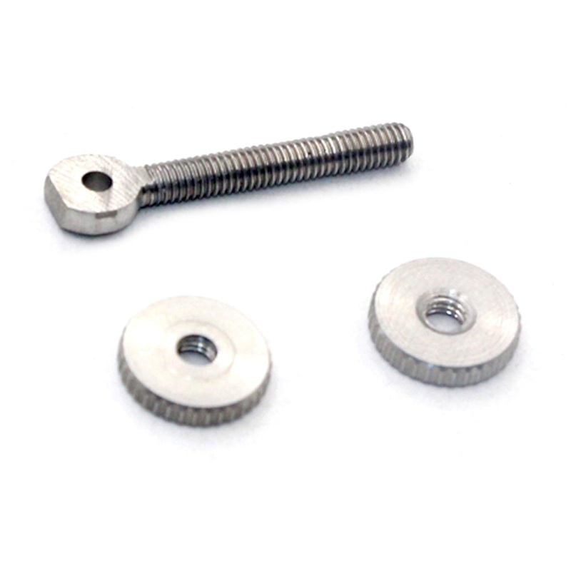 Bancroft DragonForce 65 / DragonFlite 95 Knurl Wheels (2 Pcs) & Bolt (1Pc)