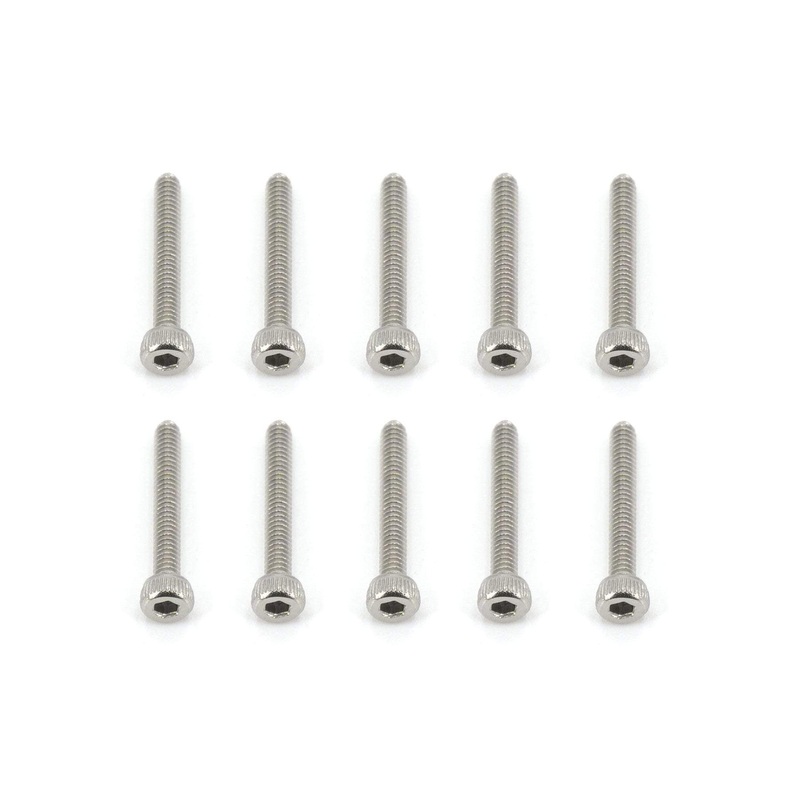 BenchCraft 2mm x 14mm Stainless Steel Machine Hex Screws (10 Pack)
