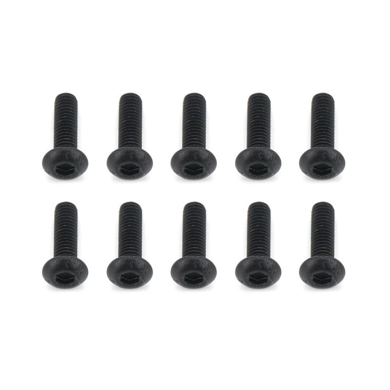 BenchCraft 3mm x 10mm Machine Hex Screws (10 Pack)