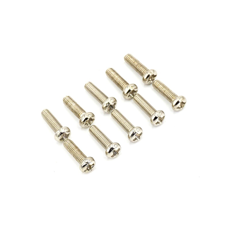 BenchCraft 3mm x 10mm Machine Screws (10 Pack)