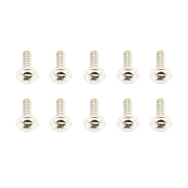 BenchCraft 3mm x 12mm Self-Tapping Washer Head Screws (10 Pack)