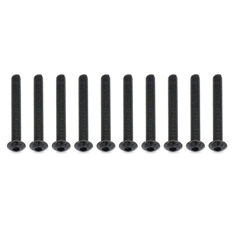 BenchCraft 3mm x 25mm Machine Hex Screws (10 Pack)