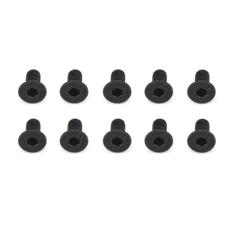 BenchCraft 3mm x 6mm Countersunk Machine Hex Screws (10 Pack)