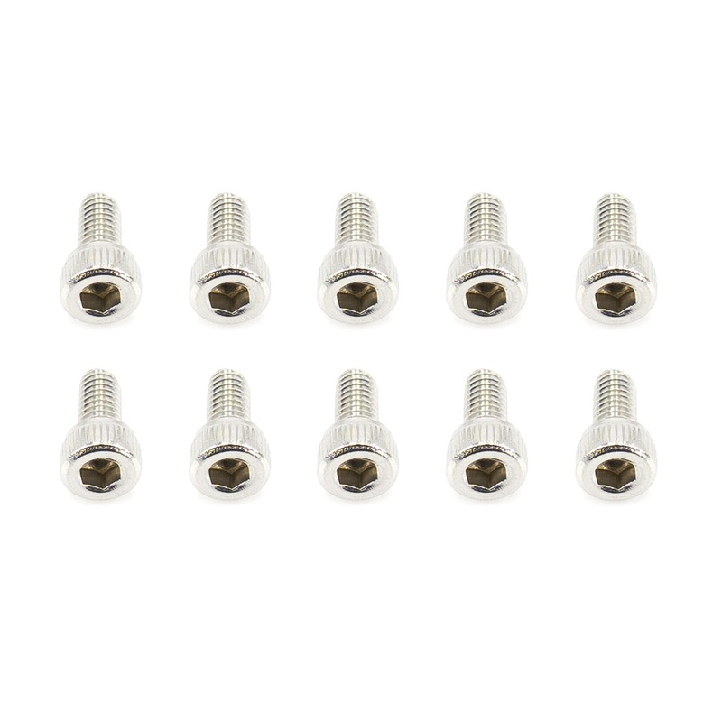 BenchCraft 3mm x 6mm Stainless Steel Machine Hex Screws (10 Pack)
