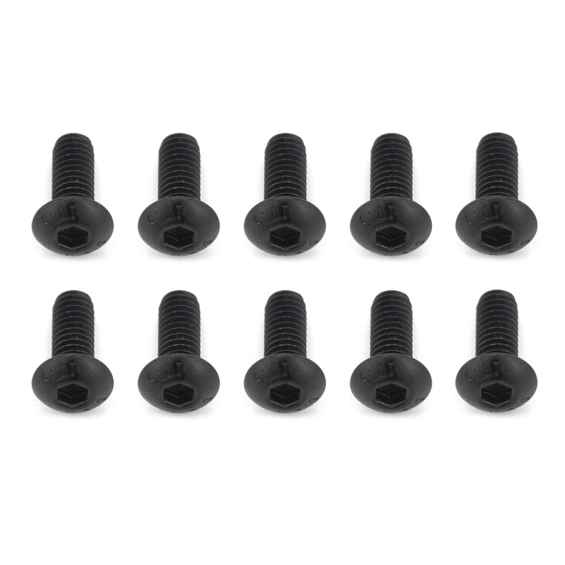 BenchCraft 4mm x 10mm Machine Hex Screws (10 Pack)