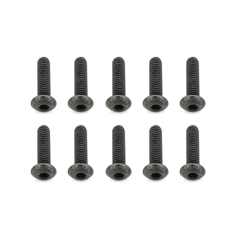 BenchCraft 4mm x 16mm Machine Hex Screws (10 Pack)