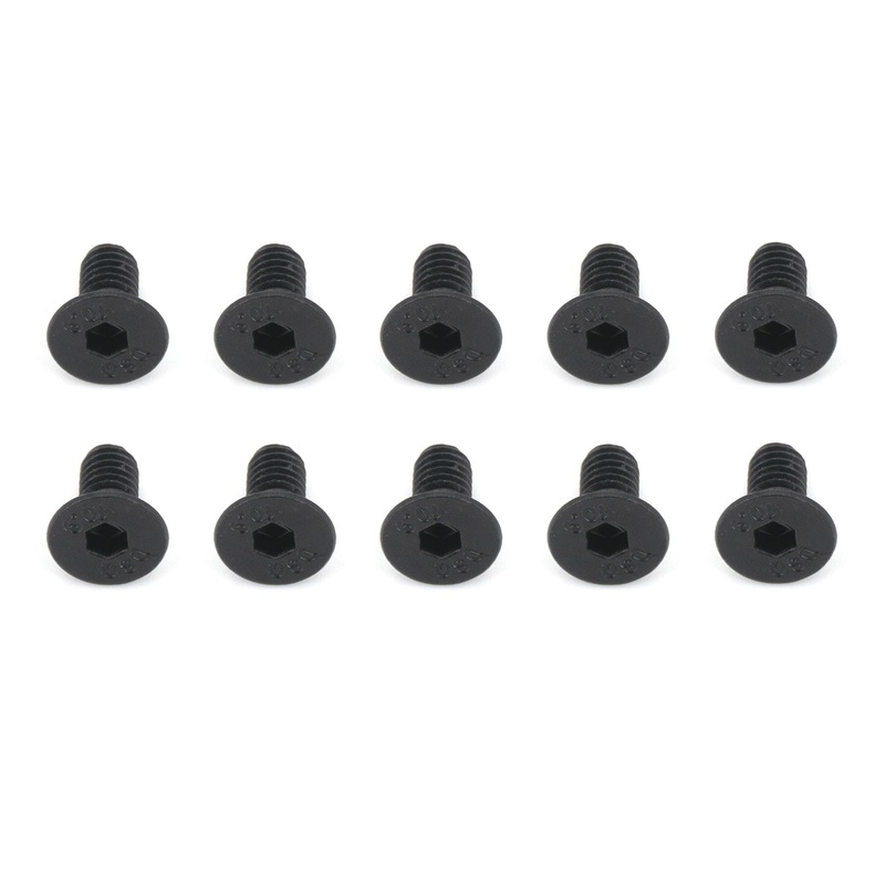 BenchCraft 4mm x 8mm Countersunk Machine Hex Screws (10 Pack)