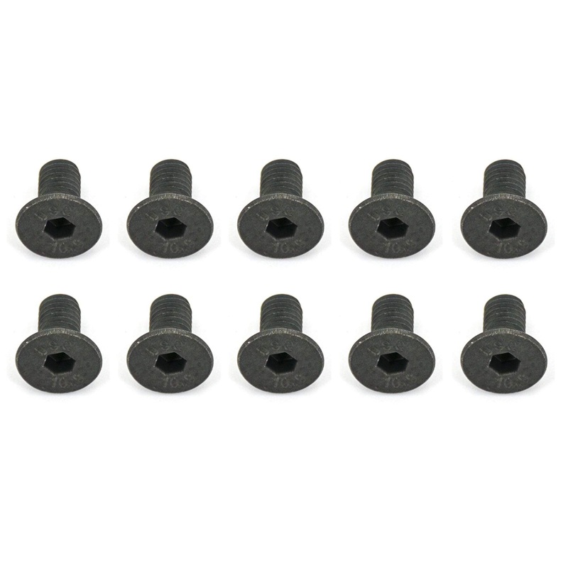 BenchCraft 5mm x 10mm Countersunk Machine Hex Screws (10 Pack)