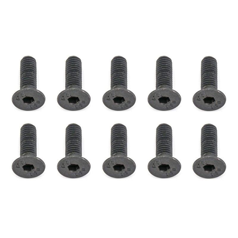 BenchCraft 5mm x 16mm Countersunk Machine Hex Screws (10 Pack)