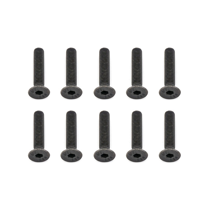 BenchCraft 5mm x 25mm Countersunk Machine Hex Screws (10 Pack)