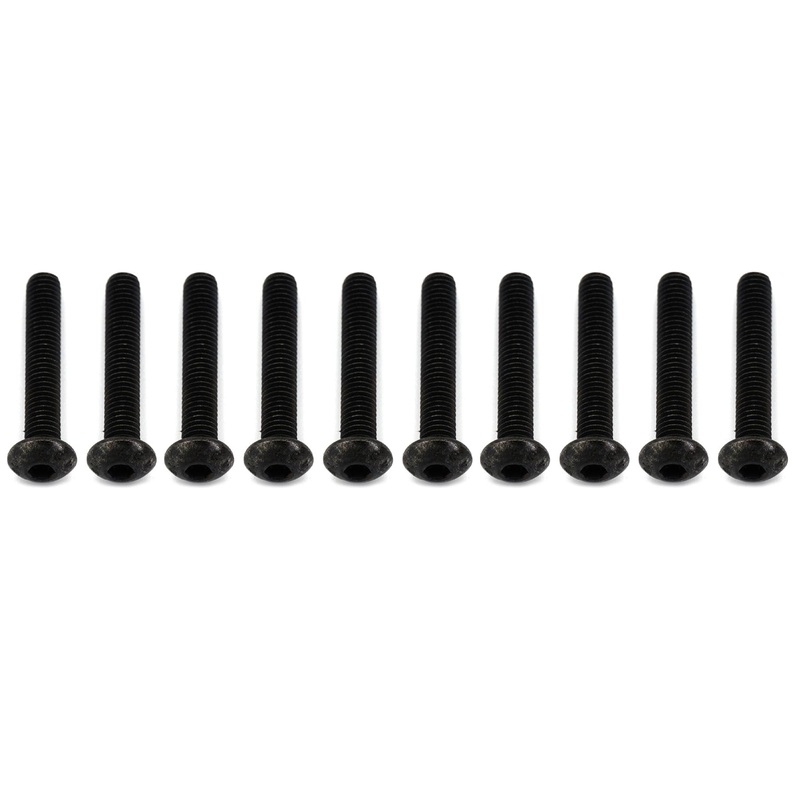 BenchCraft 5mm x 30mm Machine Hex Screws (10 Pack)