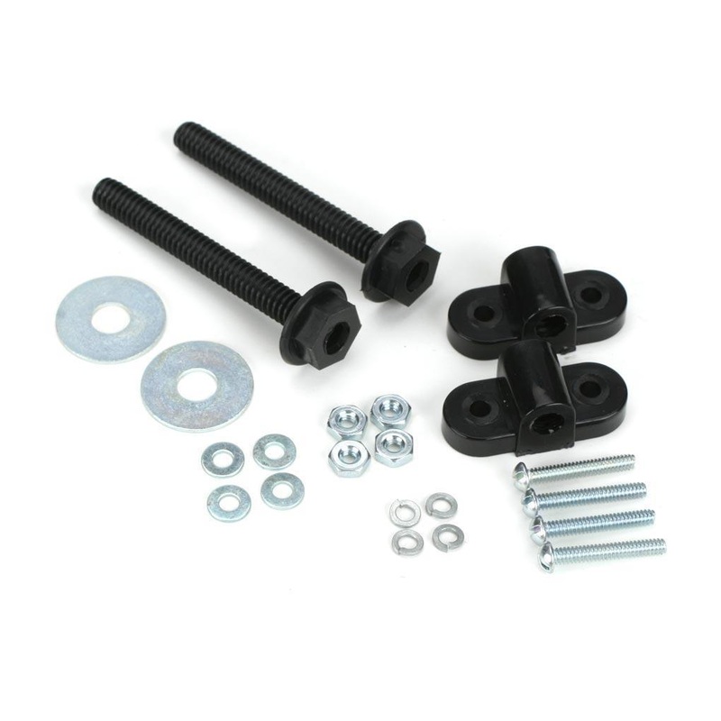 Du-Bro 1/4-20 x 2" Nylon Wing Mounting Kit