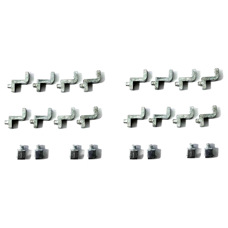 Mato 1/16 Scale King Tiger Metal Turret Hooks for Spare Tracks (12)