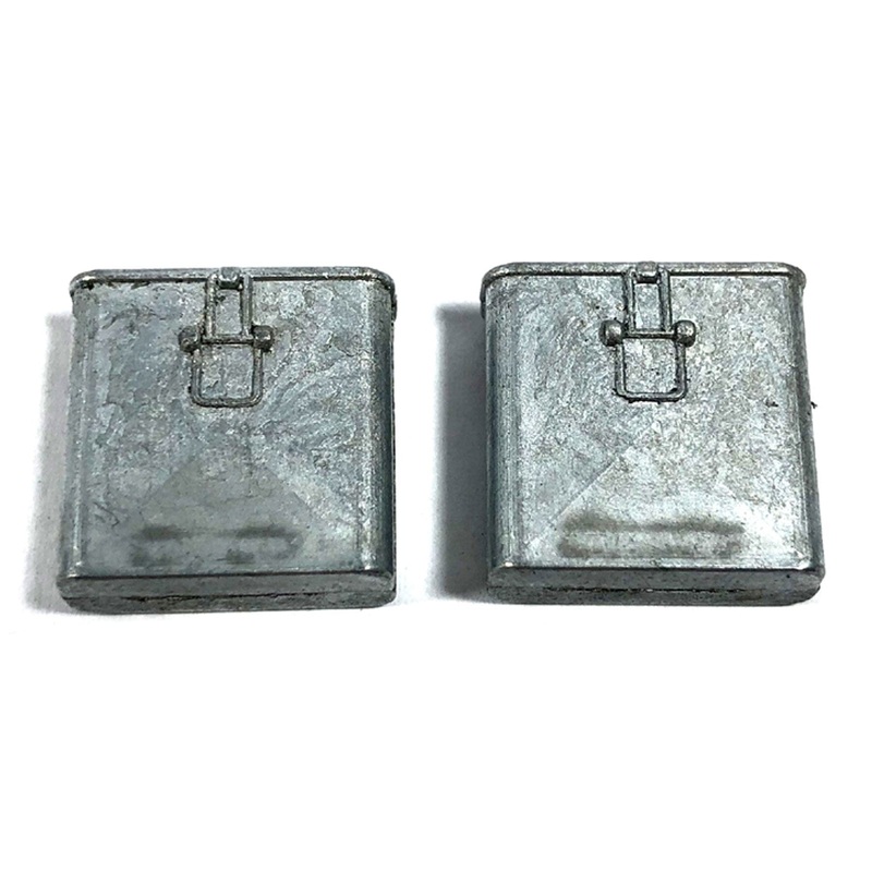Mato 1/16 Scale M10 Metal Upper Hull Tool Boxes (2)