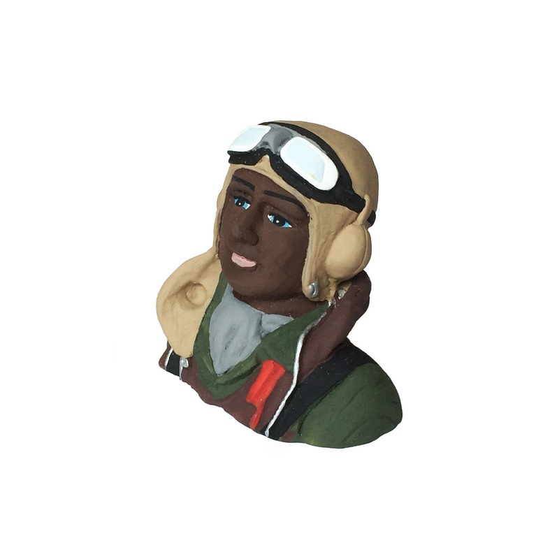 Nexa 1540mm P-51B Tuskegee Airmen Painted Pilot