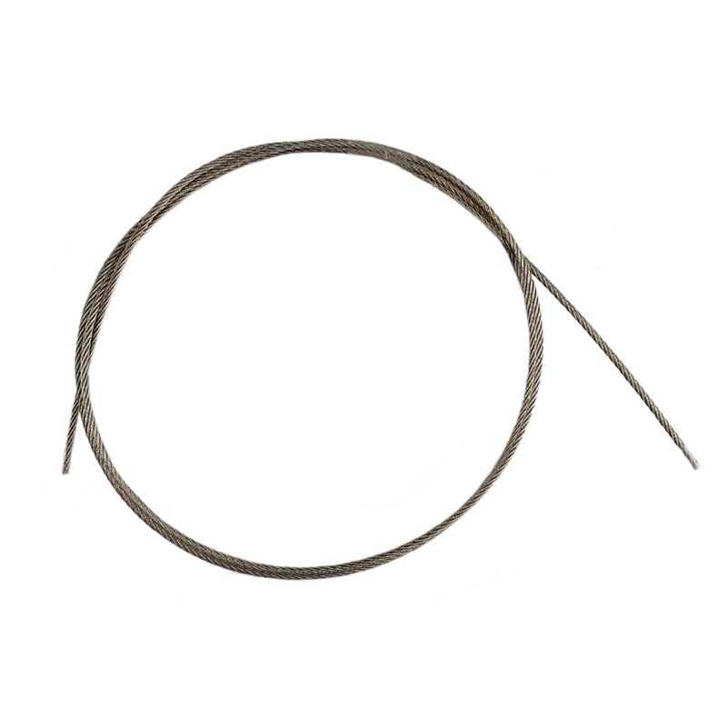 Torro 1/16 Scale Accessories Steel Rope 2mm Diameter, 1M Length
