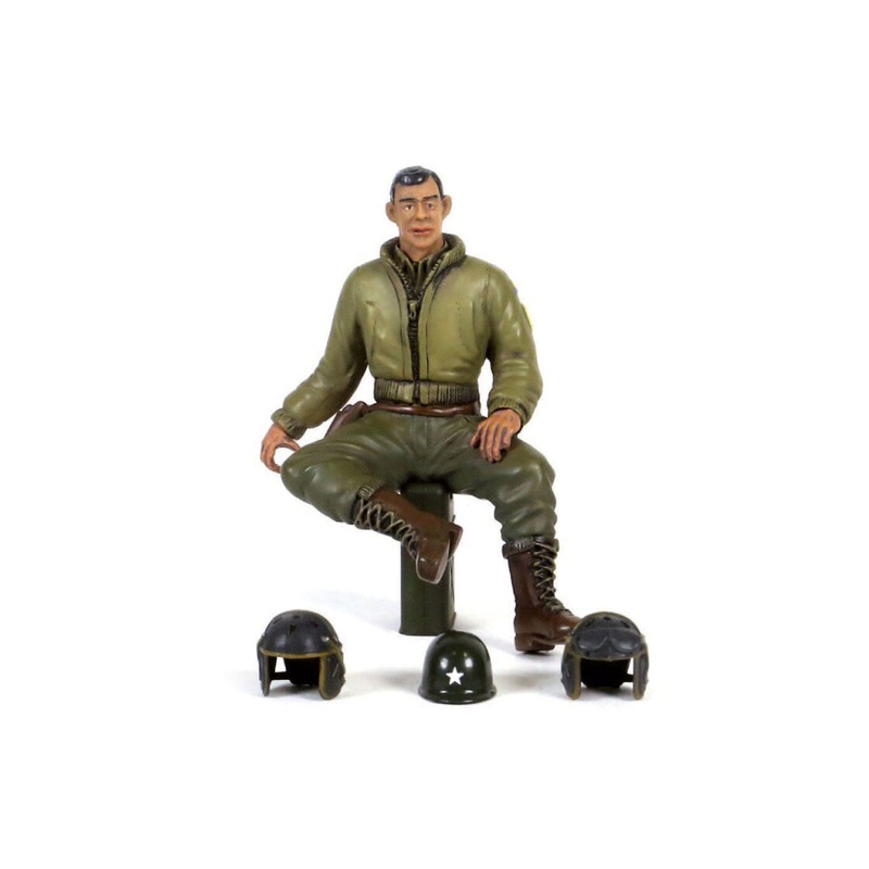 Torro 1/16 Scale Figure 2nd Lieutenant G. Clark Sitting