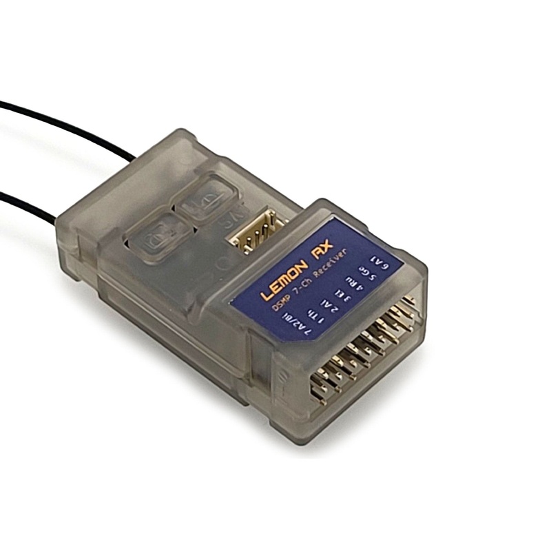 Lemon 7-Channel DSMX Compatible Receiver with Diversity Antenna