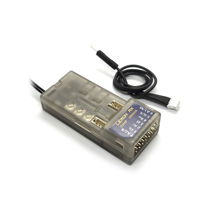 Lemon 7-Channel DSMX Compatible Telemetry Receiver Gen 2.1 with Gyro Stabilization
