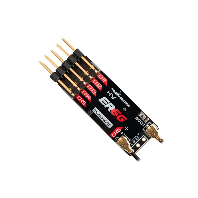 RadioMaster ER6G 6-Channel ELRS PWM Receiver