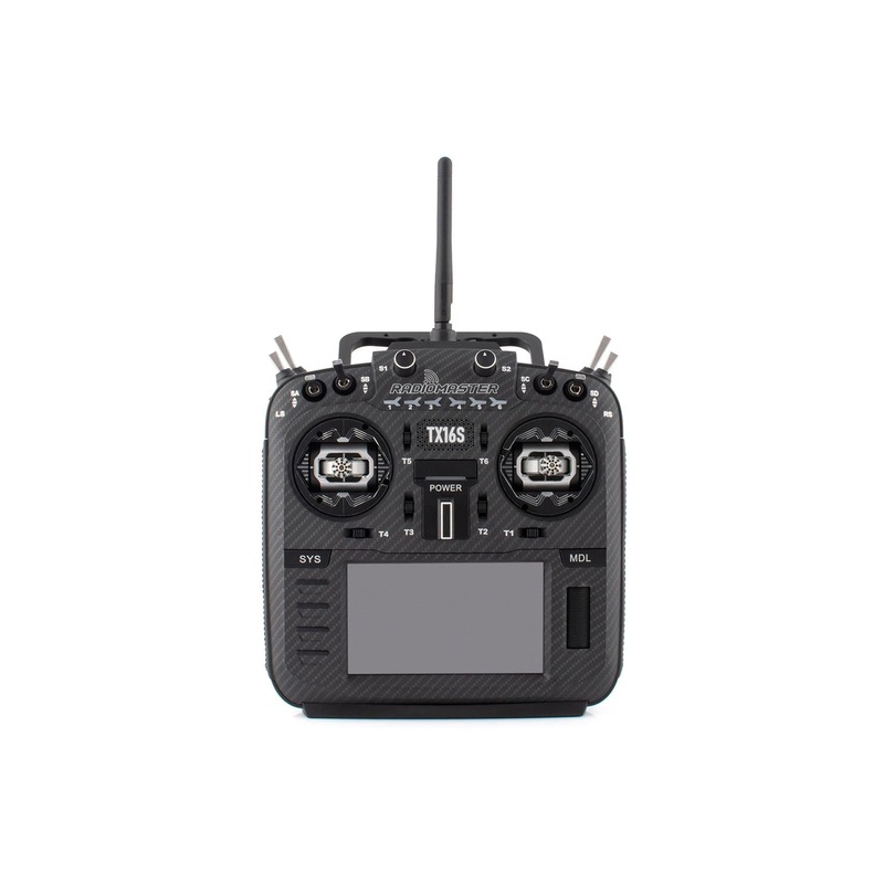 RadioMaster TX16S MKII MAX AG01 16-Channel ELRS Transmitter - Black