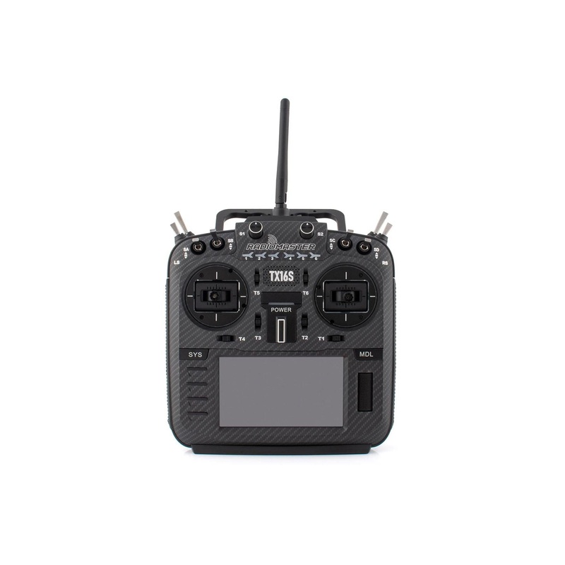 RadioMaster TX16S MKII MAX HALL V4.0 16-Channel ELRS Transmitter - Black