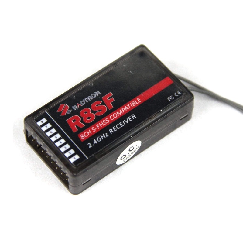 Radtron R8SF 8-Channel S-FHSS/FHSS Compatible Receiver