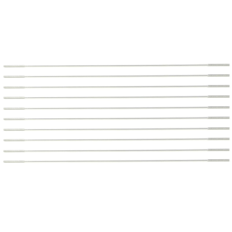 BenchCraft M3 x 300mm Stainless Steel Threaded Pushrods (10 Pack)