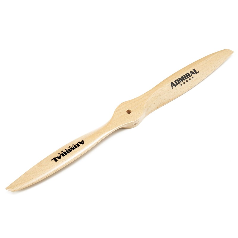 Admiral 18x8 Gas Series Wood Propeller