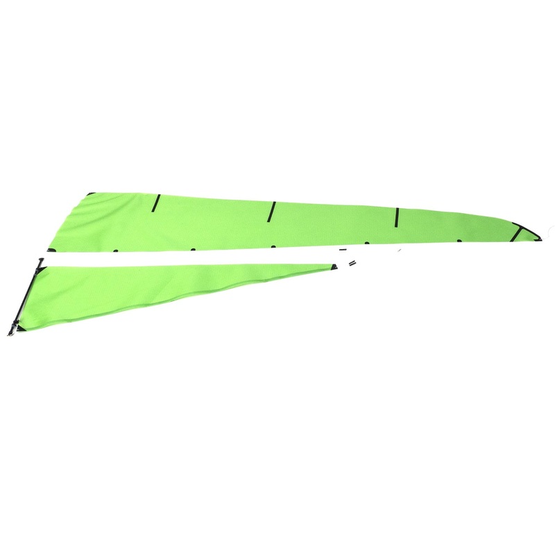 Bancroft 650mm RG65 Quickfire Green Racing Sailboat Complete Sail Set Type A